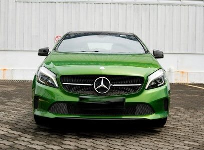 GREEN COLOUR MERCEDES BENZ A 200